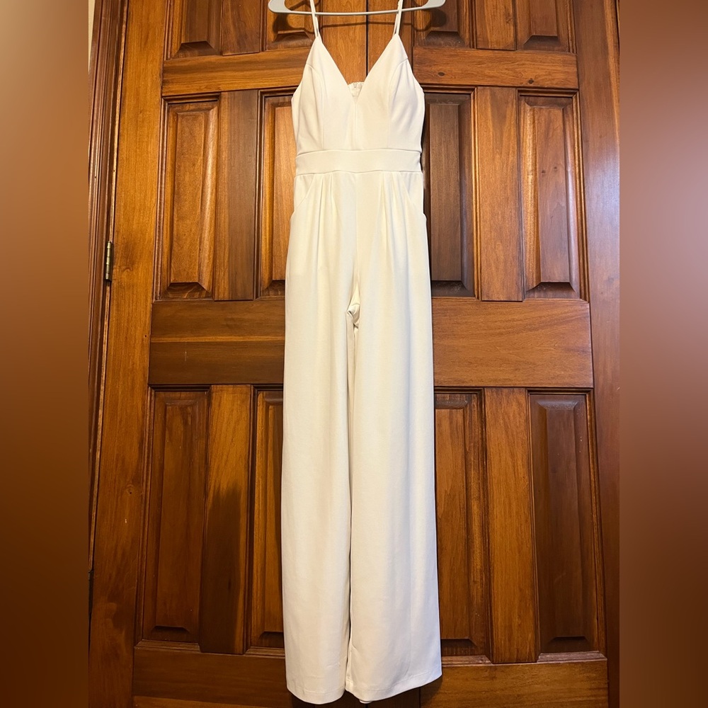 Honey and Rosie Ivory Jumpsuit